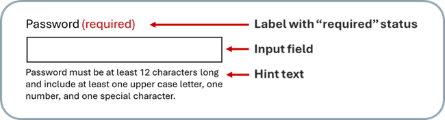 This report highlights all forms on the web page with a turquoise color, and the top form field has a red outline. The right-side panel displays the code excerpt for the top form field.